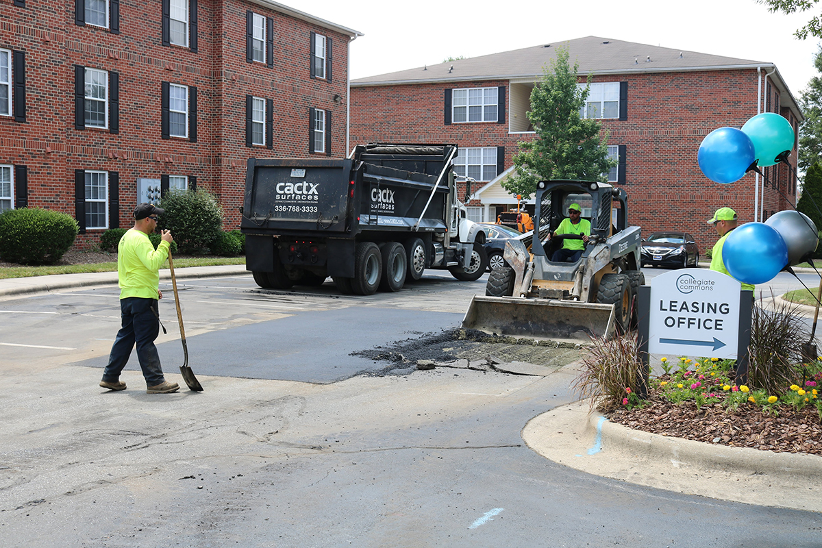 asphalt excavation repair