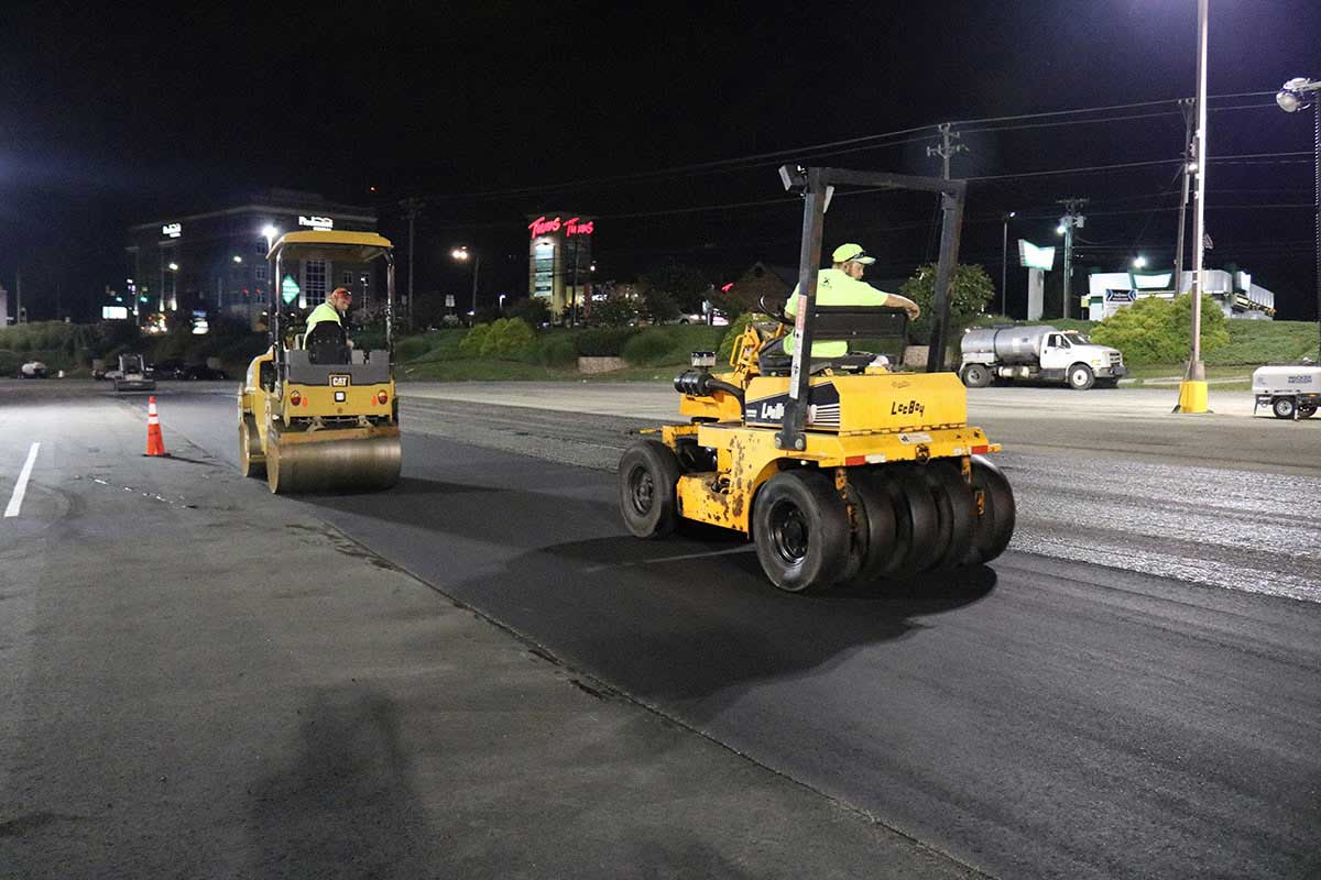 Resurfacing Stratford Road